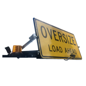 OVERSIZE LOAD AHEAD - ELECTRIC