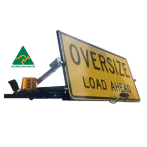 OVERSIZE LOAD AHEAD - PILOT VEHICLE SIGN - ELECTRIC