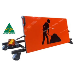 REFLECTIVE SYMBOLIC WORKMAN SIGN - MANUAL