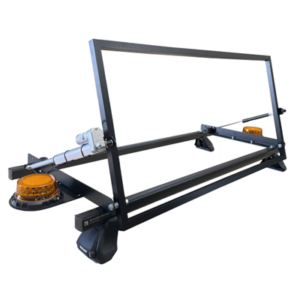 SIGN FRAME WITH CUSTOM SIGN PANEL - ELECTRIC