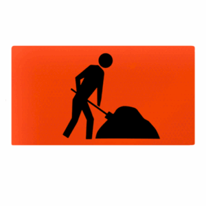 ARROWBOARD WORKMAN SIGN ONLY