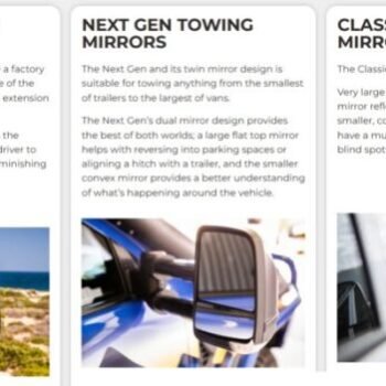CLEARVIEW 4X4 TOWING MIRRORS