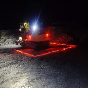 Warning and Safety Light LED Light - Red Stripe