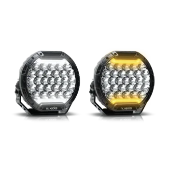 NOXSOLIS NX930 – 8.5″ LED DRIVING LIGHT WITH DUAL-COLOUR FRONT POSITION LIGHTS (SINGLE PACK)