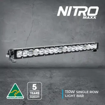 ULTRA VISION NITRO MAXX 110W 27″ SINGLE ROW LIGHT BAR