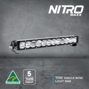 Ultra Vision Nitro Maxx 70W 18″ Single Row Light Bar
