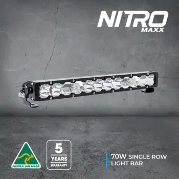 ULTRA VISION NITRO MAXX 70W 18″ SINGLE ROW LIGHT BAR