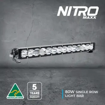 ULTRA VISION NITRO MAXX 80W 21″ SINGLE ROW LIGHT BAR