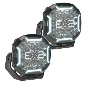 NARVA 7" EX2 BLACKOUT DRIVING LIGHT (PAIR)