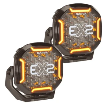 NARVA 9" EX2 BLACKOUT DRIVING LIGHT (PAIR)