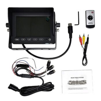 COMMERCIAL CAMERA SYSTEM - 7" LCD MONITOR | 3 INPUT CONTROL MODULE