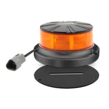 CROSSFIRE SLIM SCREW MOUNT LED BEACON – 12/24V IP67 AMBER CLASS 1
