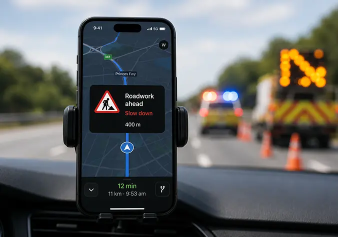 digital alerting image