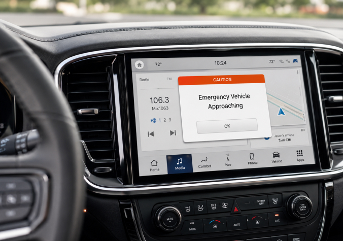 digital alerting image